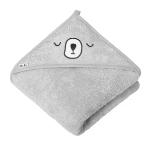 AKUKU Badhoes, handdoek met capuchon – Teddybeer