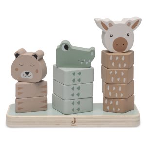Houten stapeltoren | Jungle Jambo | Jollein