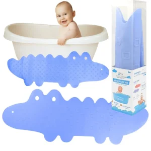 BOCIOLAND Antislipmat krokodil – blauw