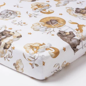 Sweet Teddy Hoeslaken met Elastiek 120x60cm