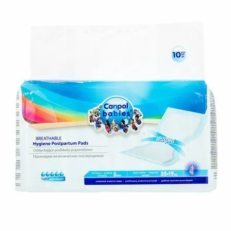 CANPOL Ademend maandverband 10 st. - Afbeelding 2