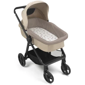 Set voor baby gondel – katoenen beschermer + hoeslaken – Simply Nature