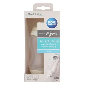 Canpol baby’s van Difrax S-Shape anti-koliek fles 200 ml
