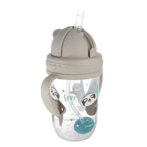 CANPOL Druppelbeker met slang en gewicht 270ml EXOTIC ANIMALS