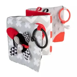 Canpol babies pluche contrast educatief boekje SENSORY TOYS