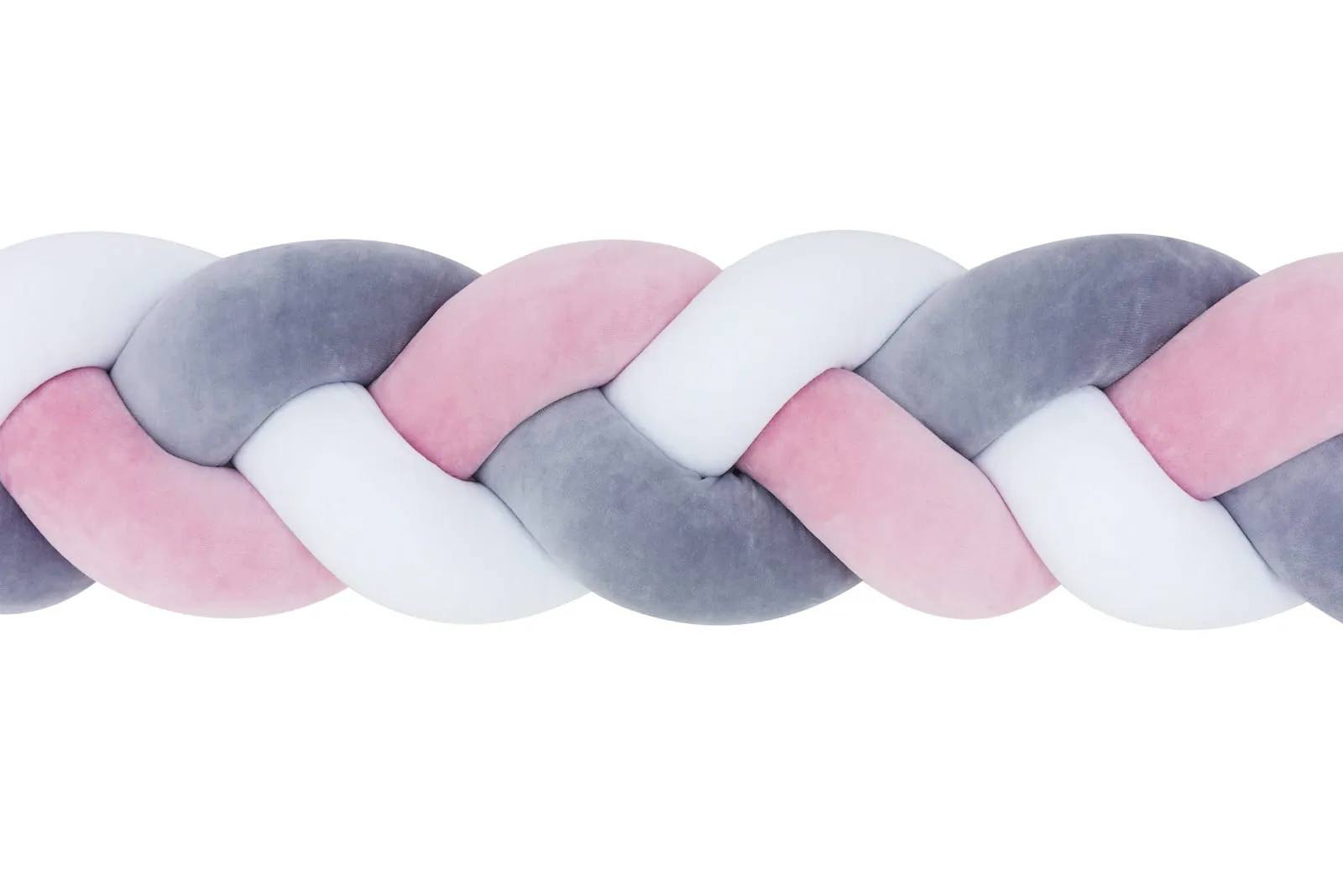 Mix Pink Stootrand Kinderbed – Vlecht - Afbeelding 7