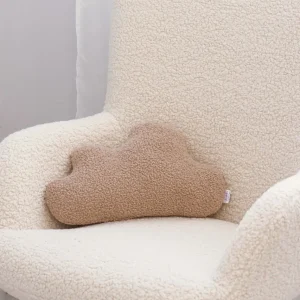 Kussen in de vorm van een wolk BOUCLE – Beige