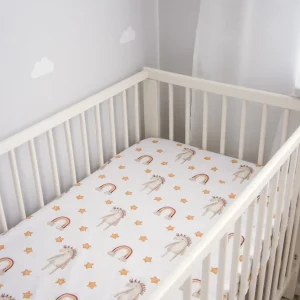 Rainbow Horse Hoeslaken met Elastiek 120x60cm