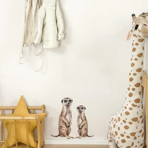 Muurstickers | Duo Stokstaartjes