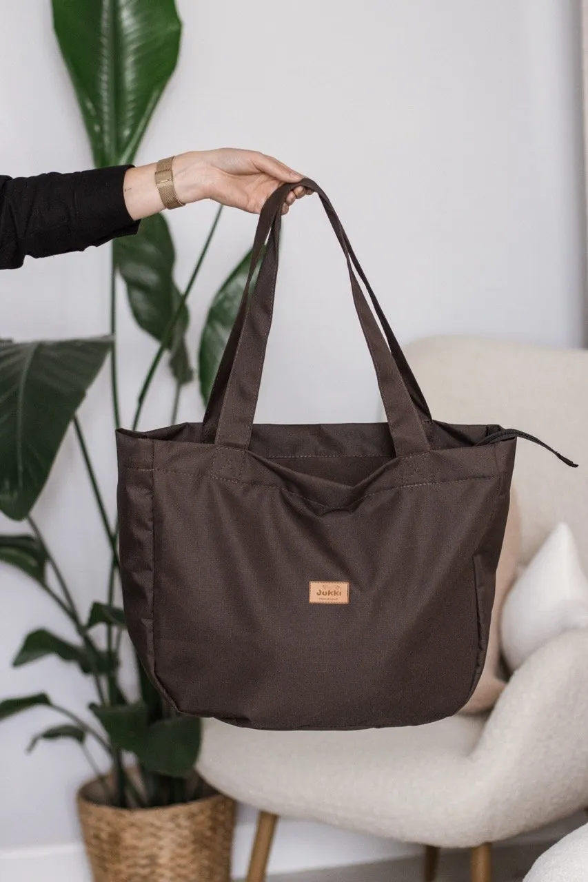 Kinderwagentas – Simple Shopper Bag Chocolate
