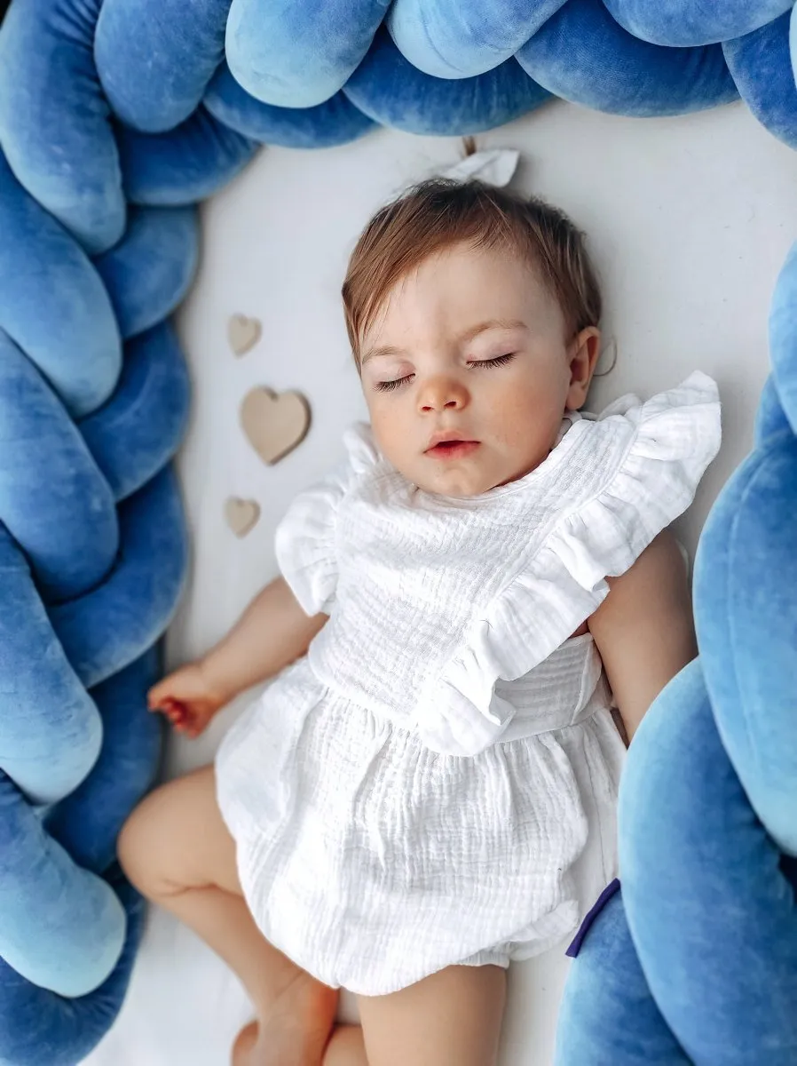 Blue Stootrand Kinderbed – Vlecht - Afbeelding 3