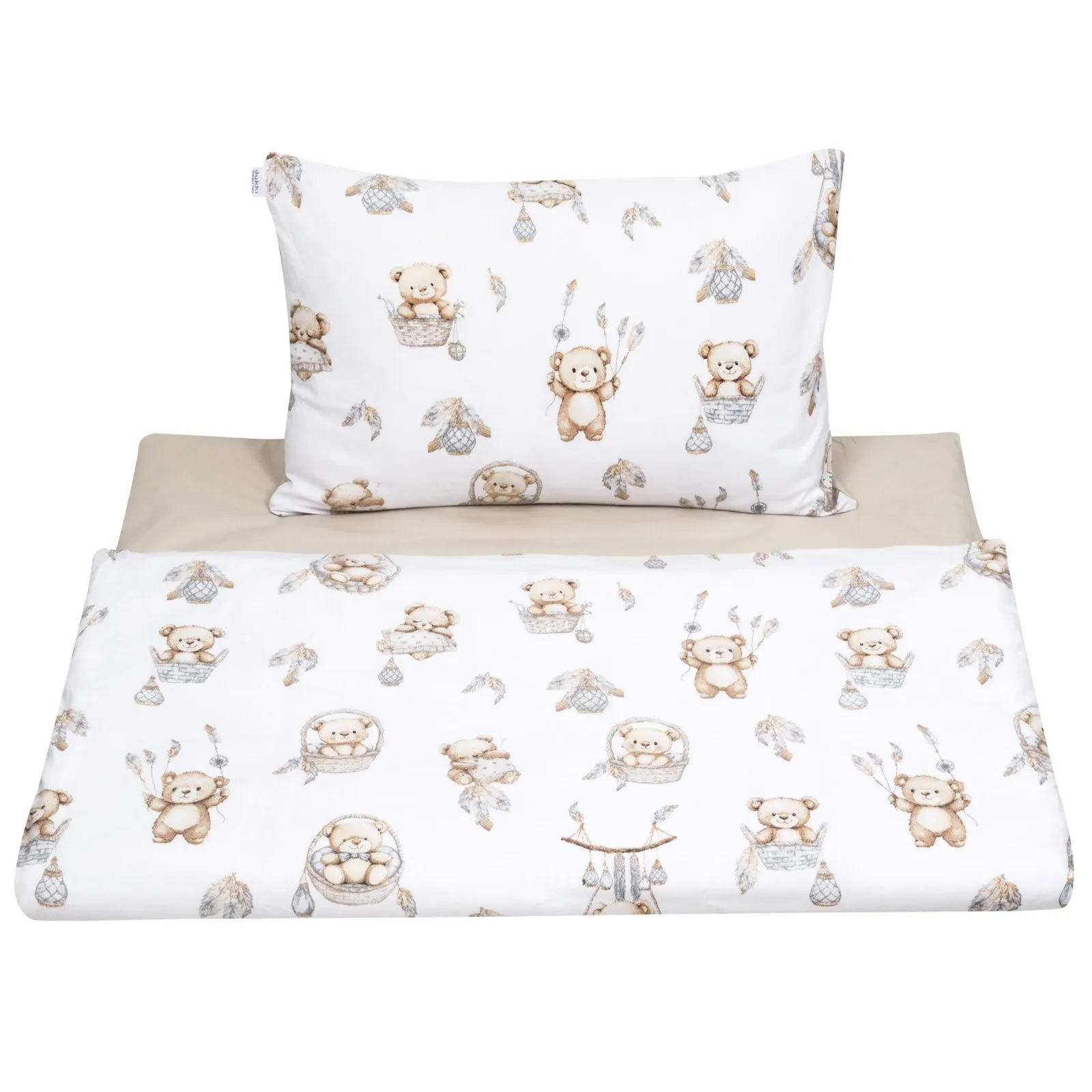 Boho Bears Kinderbeddengoed 100x135cm