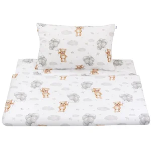 Cloudy Bears Kinderbeddengoed 100x135cm
