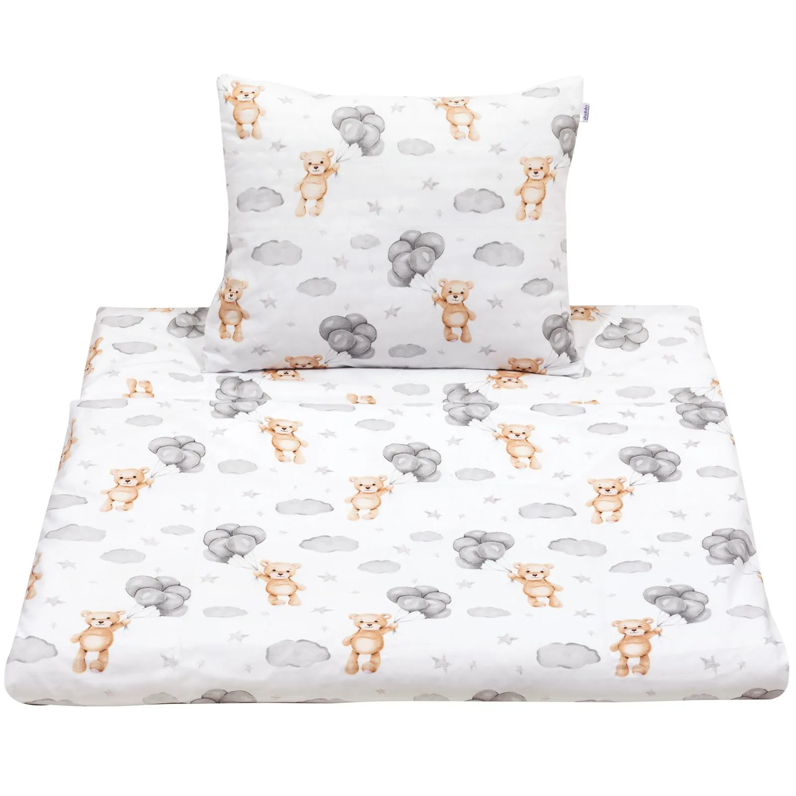 Cloudy Bears Kinderbeddengoed 100x160cm