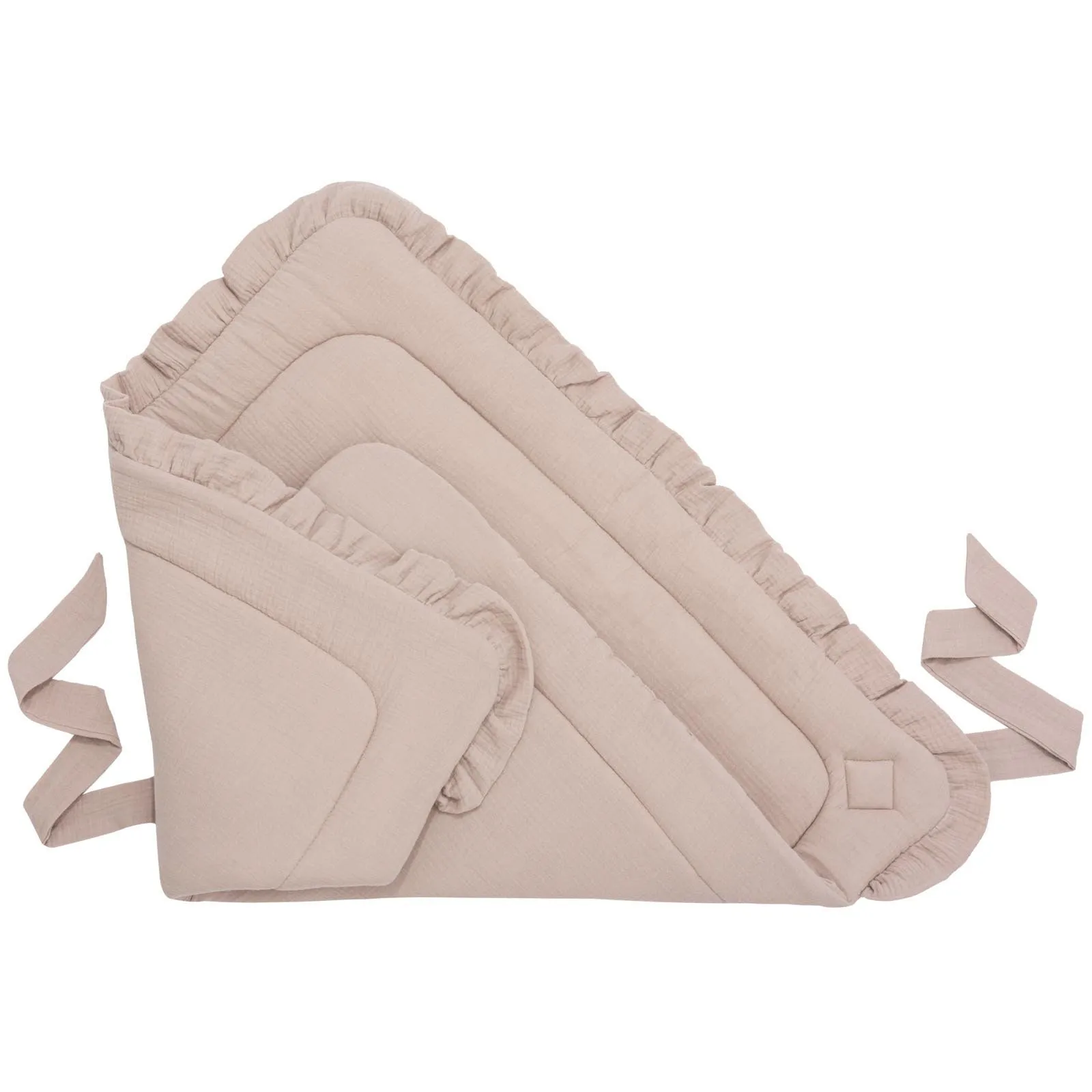 Mousseline wikkeldeken voor baby’s – Beige - Afbeelding 6