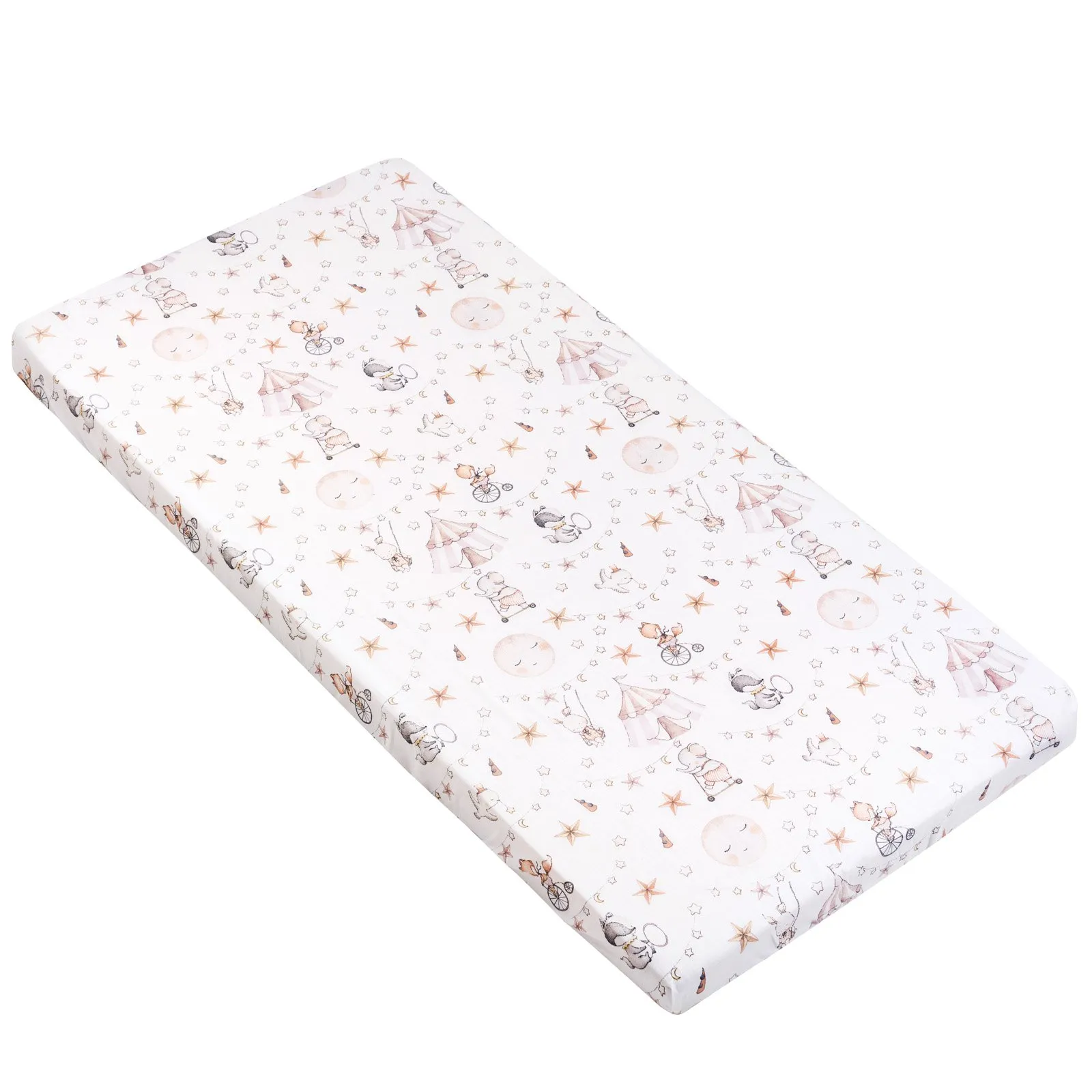 Candy Circus Hoeslaken met Elastiek 120x60cm - Afbeelding 3