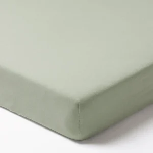 Olive Hoeslaken met Elastiek 120x60cm