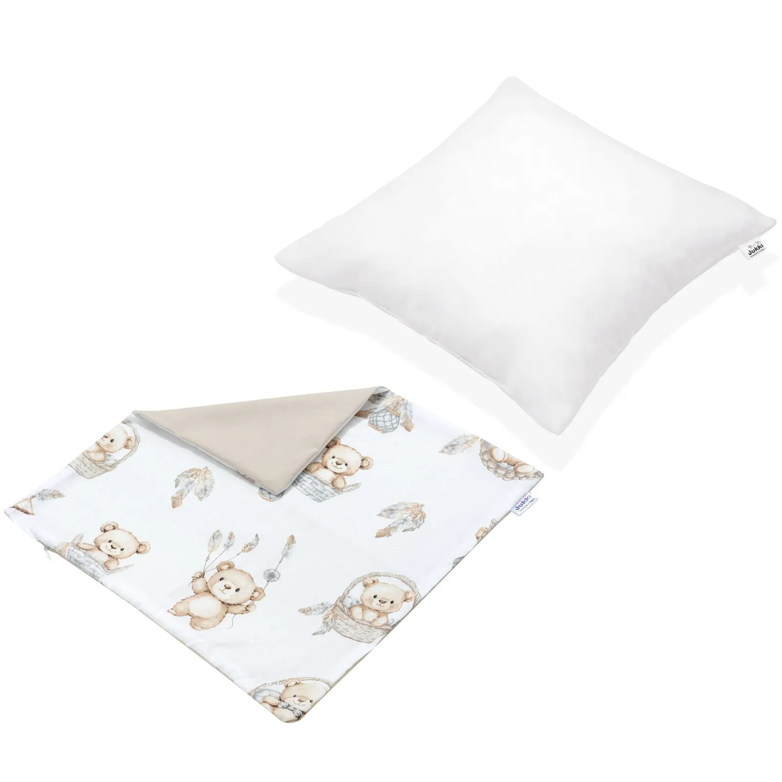 Kussensloop 40×40 cm – Boho Bears - Afbeelding 3
