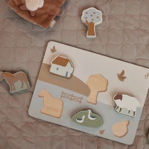 Houten puzzel | Farm | Jollein