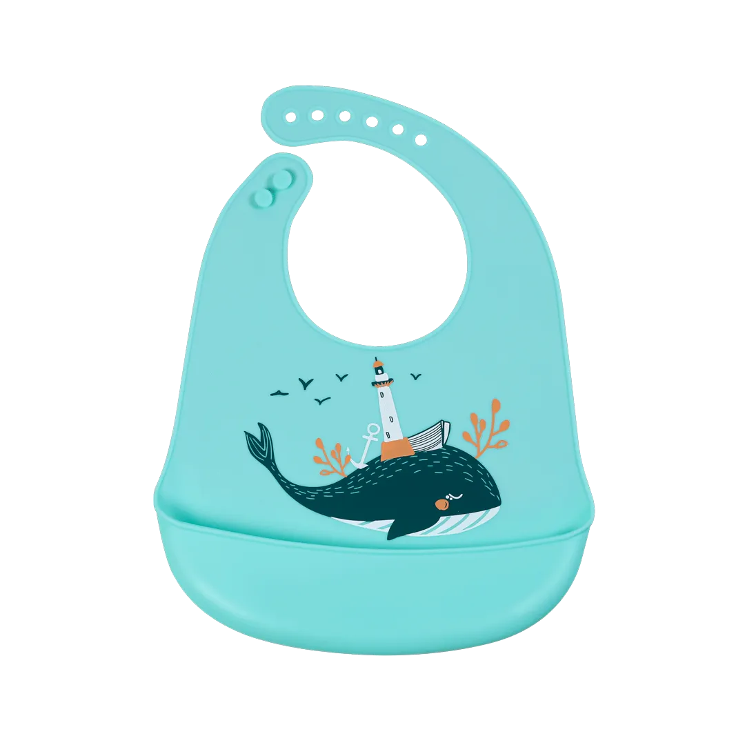 Siliconen slabbetje – WALVIS - Afbeelding 2