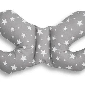Grey Stars Kussen Vlinder