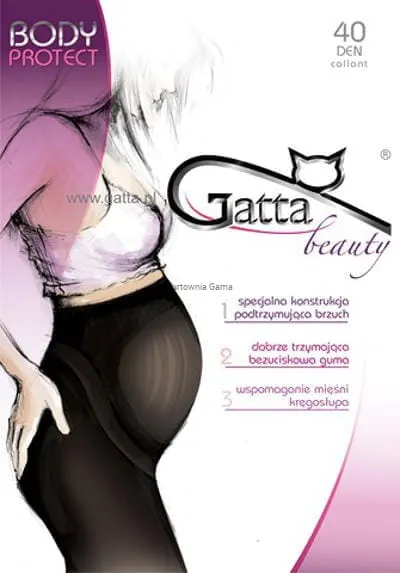 Gatta BODY PROTECT – Zwangerschapspanty, 40 DEN - Afbeelding 2