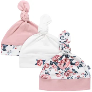 Babymutsje 3 pak “Roses”