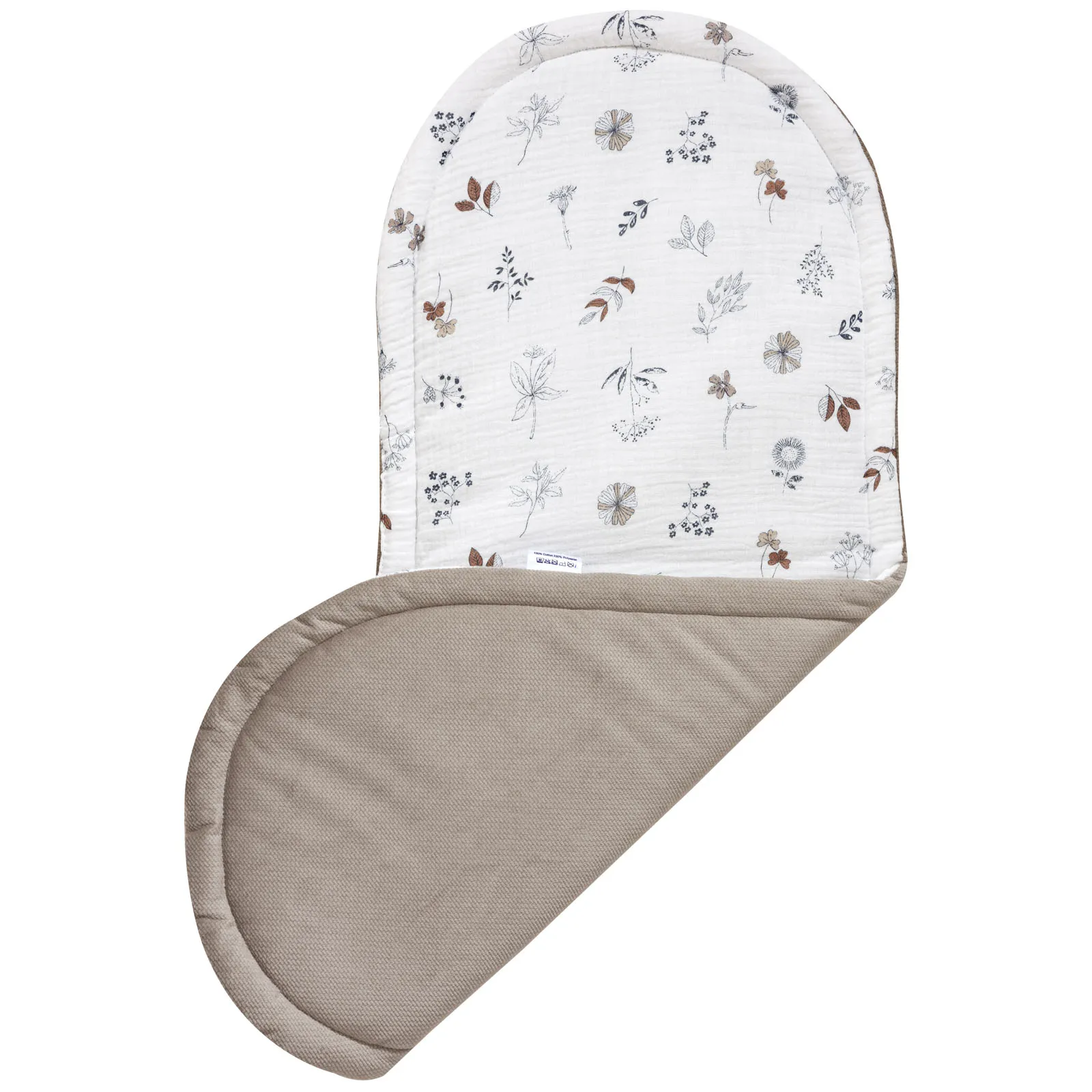 Simply Nature Muslin & Latte Velvet Matras Voor in Babynestje Comfort - Afbeelding 2