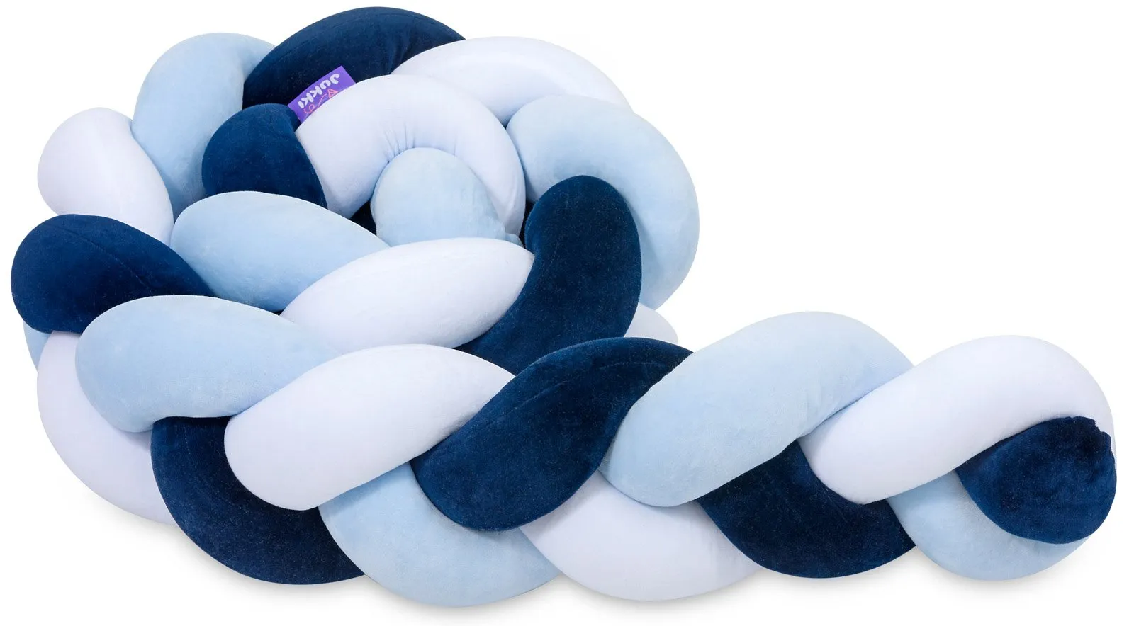 Mix Blue Stootrand Kinderbed – Vlecht - Afbeelding 6