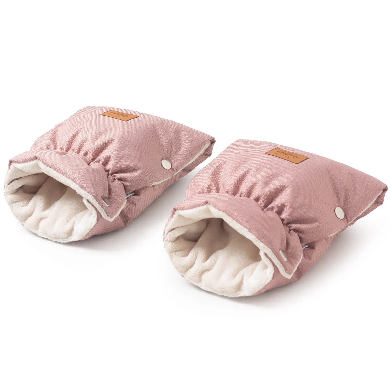 Moffen voor kinderwagens (2 stuks) – Pink Winter