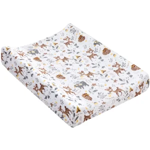 Aankleedkussenhoes met elastiek – Magical Woodland