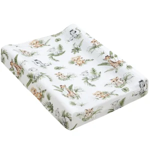 Aankleedkussenhoes met elastiek – Savanna Fun