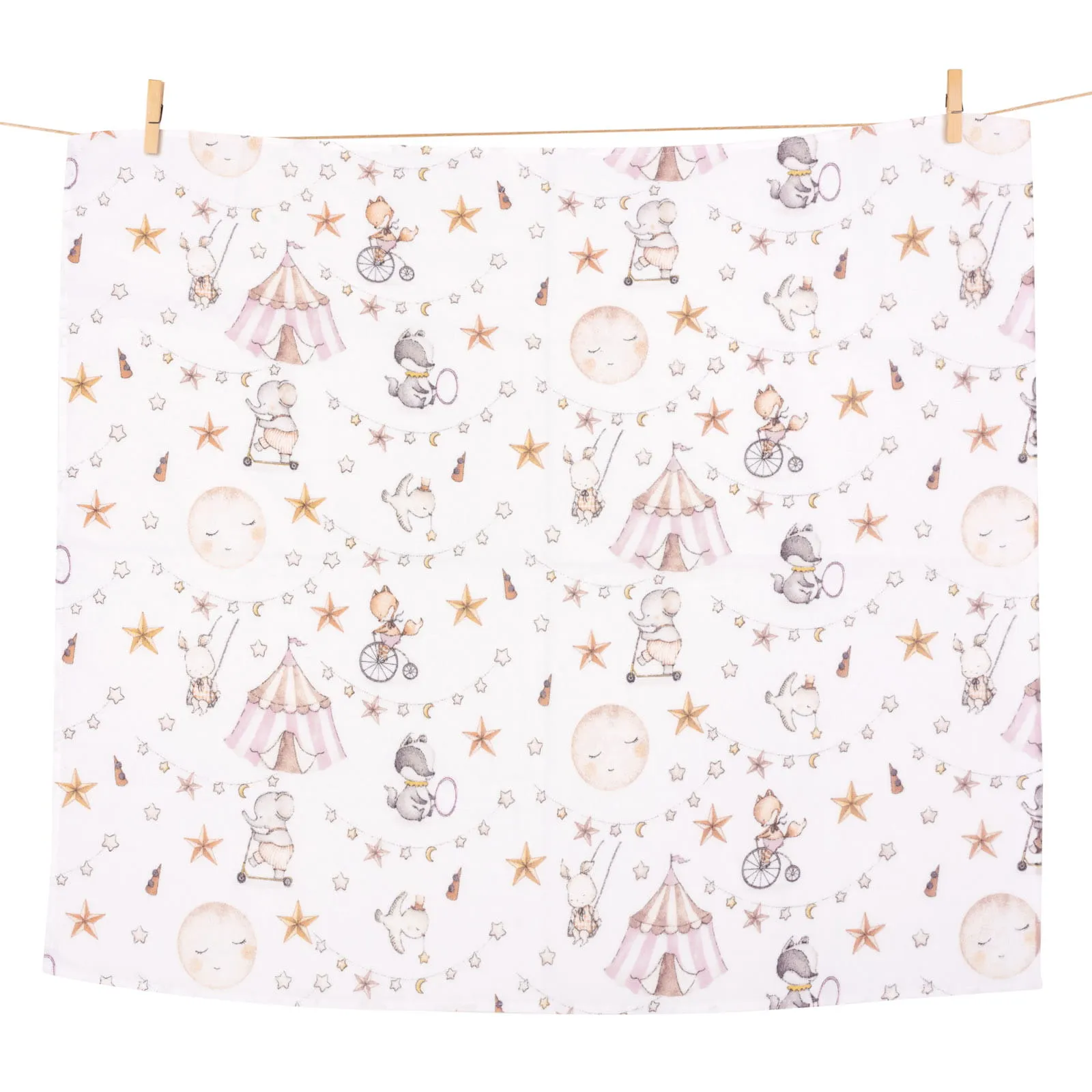 Candy Circus Flanel Luier - Afbeelding 2
