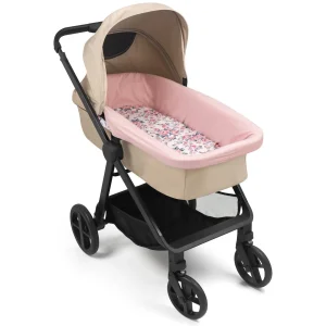 Set voor baby gondel – katoenen beschermer + hoeslaken – Roses