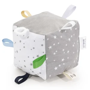 Twinkle Stars & Grey Velvet Zintuiglijke Kubus