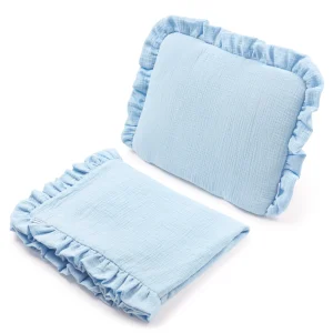 Mousseline kinderwagenset – Blue