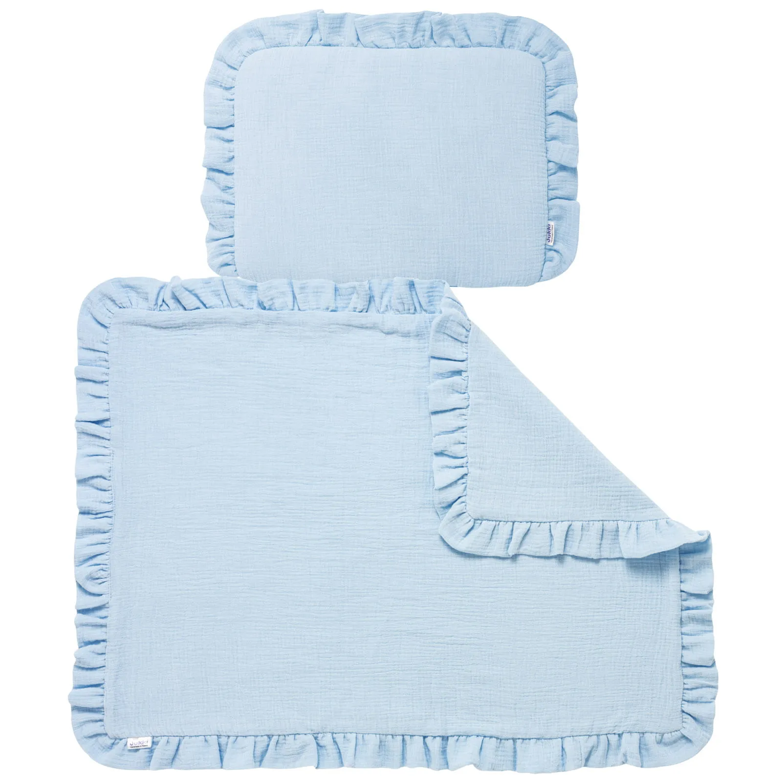 Mousseline kinderwagenset – Blue - Afbeelding 3
