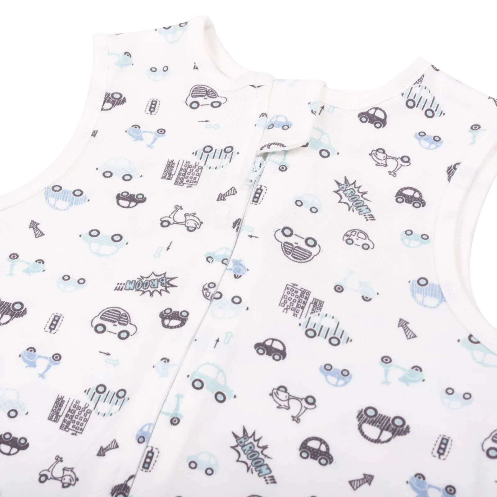 Tricot slaapzak – Blue Cars - Afbeelding 3