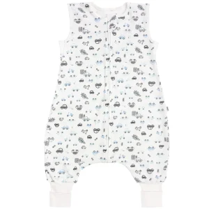 Tricot slaapzak met beentjes – Blue Cars