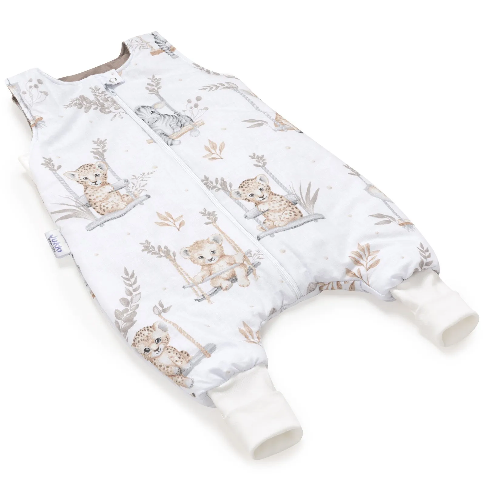 Happy Jungle- babyslaapzak – geïsoleerd met benen - Afbeelding 4