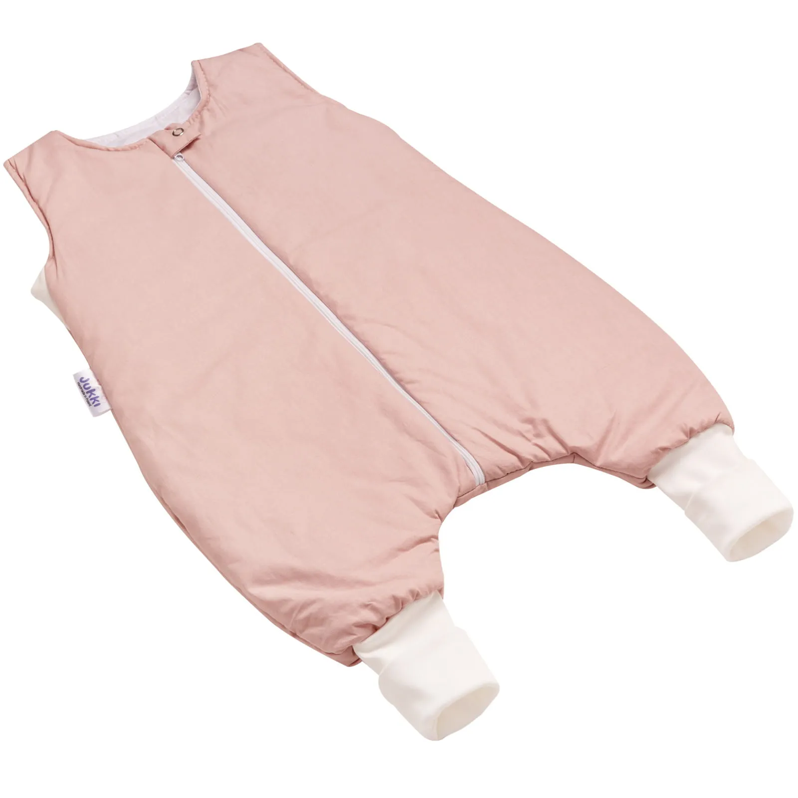 Pastel Pink – babyslaapzak – geïsoleerd met benen - Afbeelding 4