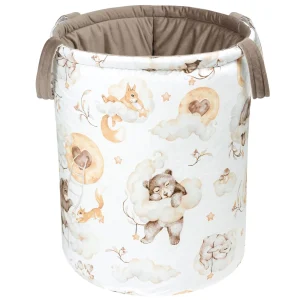 Sweet Teddy & Latte Velvet Speelgoedmand