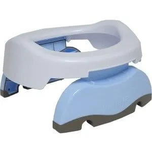 Potette Plus babypotje en toiletbril 2in1 (wit-blauw) - Afbeelding 4
